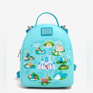 Loungefly Disneyland 65th Anniversary Mini Backpack NWT